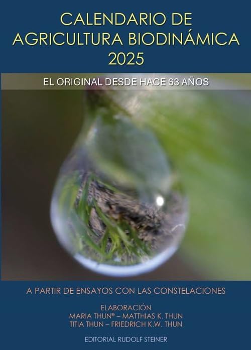 Libro: CALENDARIO DE AGRICULTURA BIODINAMICA 2025