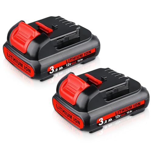 FERRYBOAT-DCB120-3.0-Ah-12-V-Reemplazo-para-Dewalt-Compatible-con-Batería-de-12-Voltios-DCB120-DCB121-DCB123-DCB122-DCB124-DCB125-DCB127-Paquete-de-2