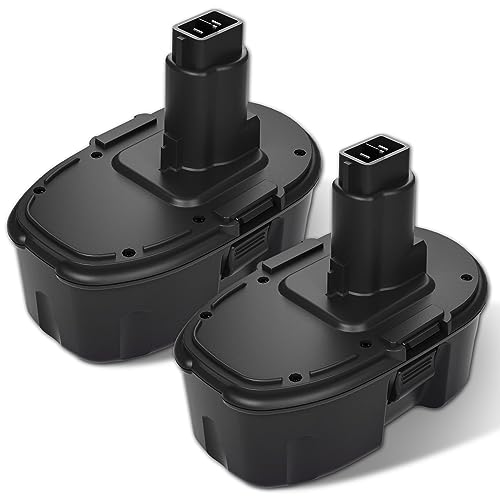 Paquete-de-2-baterías-Forrat-DC9098-de-3600-mAh-de-repuesto-para-Dewalt-de-18-V,-NiMH,-compatible-con-Dewalt-de-18-V,-XPR-DC9096,-DC9099,-DC970,-DW9095,-DW9096,-DW9098,-DW9099,-DE9039,-DE9095,-herramientas-inalámbricas-(negro)