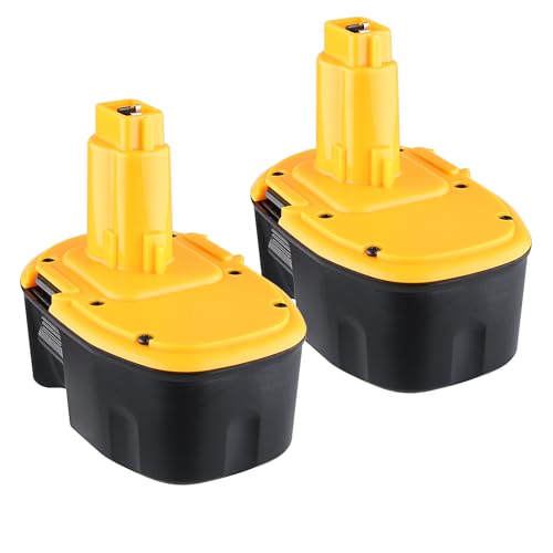 Batería-de-repuesto-DC9091-de-4,8-Ah-(2-unidades,-Ni-MH)-para-Dewalt-de-14,4-V,-compatible-con-herramientas-eléctricas-inalámbricas-Dewalt-DC9091,-DW9091,-DW9094,-DE9091,-DE9092-y-DE9038-(envío-aleatorio-en-negro-y-amarillo).