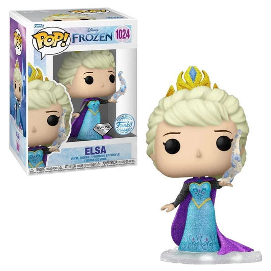 Funko Disney Ultimate Princess Pop! Figura de Vinilo Elsa (DGLT)