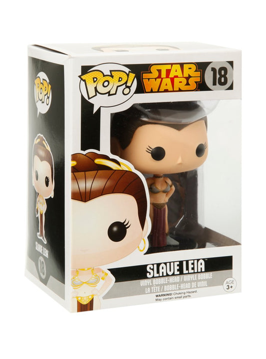 Funko POP Star Wars: Slave Leia Figura de Acción