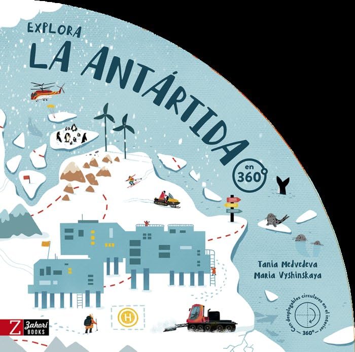 Libro: Explora la Antártida en 360º (Spanish Edition)