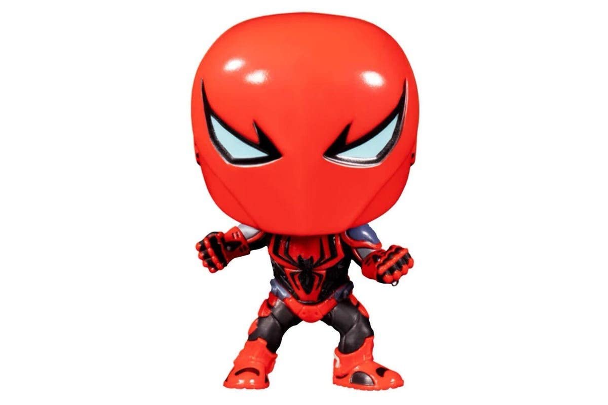 Funko Pop: POP! Funko Marvel Exclusivo Spider-Man – Spider-Armor MK III #670