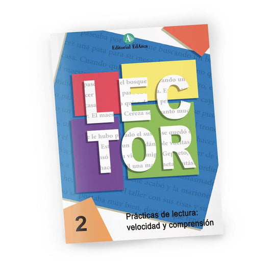 Cuaderno Lector 2. Velocidad y comprensión lectora. Ed. Primaria.: Letra Cursiva 2