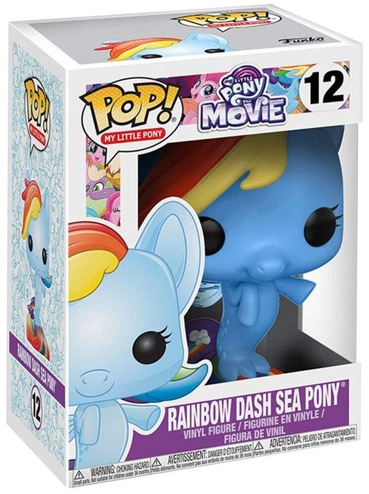 Funko POP MLP: My Little Pony Movie - Rainbow Dash Sea Pony (Styles May Vary) Collectible Figura de Vinilo
