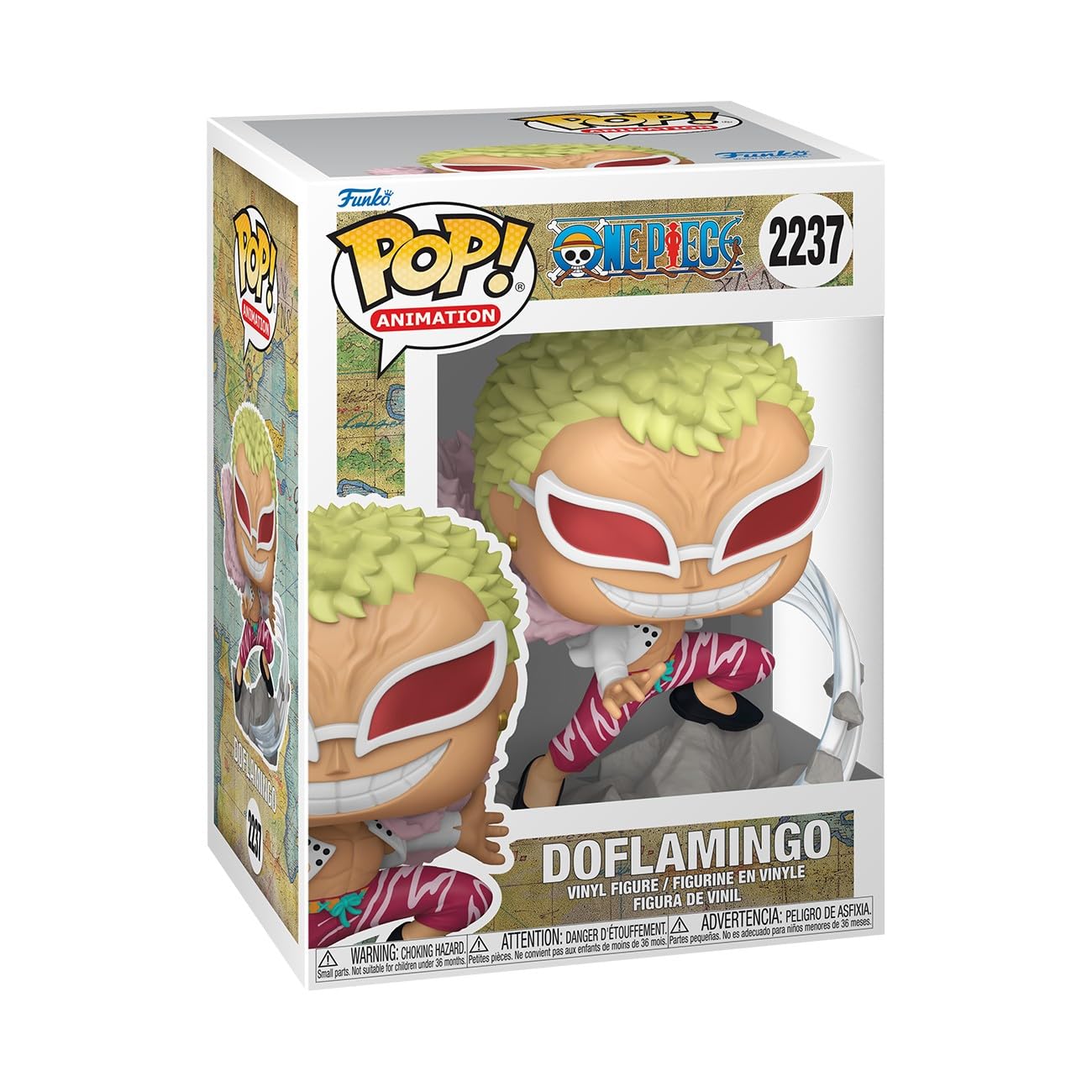 Funko Pop! Animación: One Piece - Doflamingo