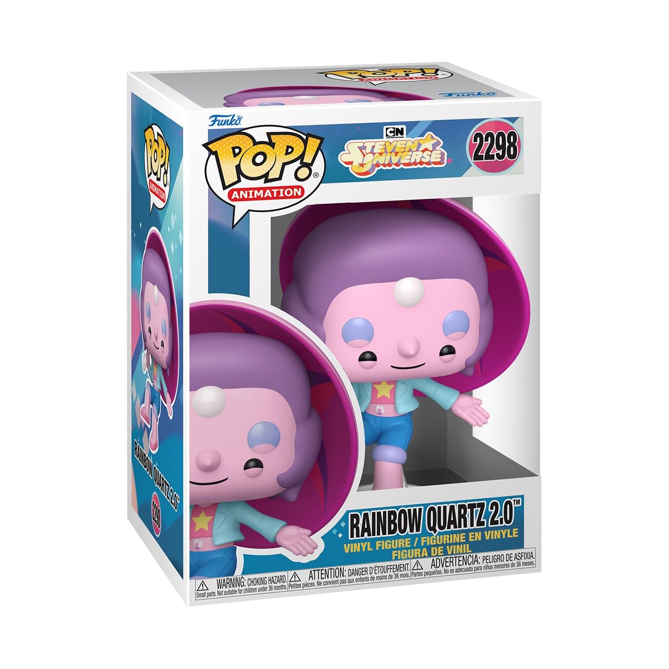 Funko Pop! Animación: Steven Universe - Rainbow Quartz 2.0
