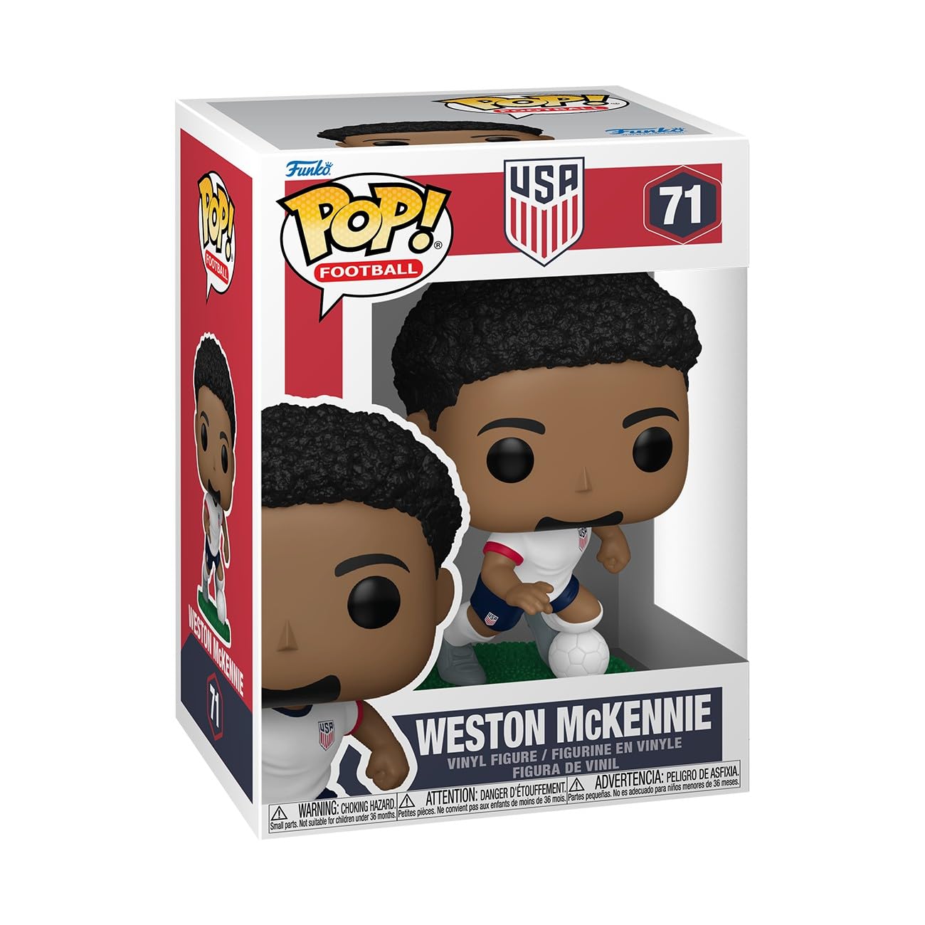 Funko Pop! Fútbol Americano: US Men's Soccer Team - Weston McKennie