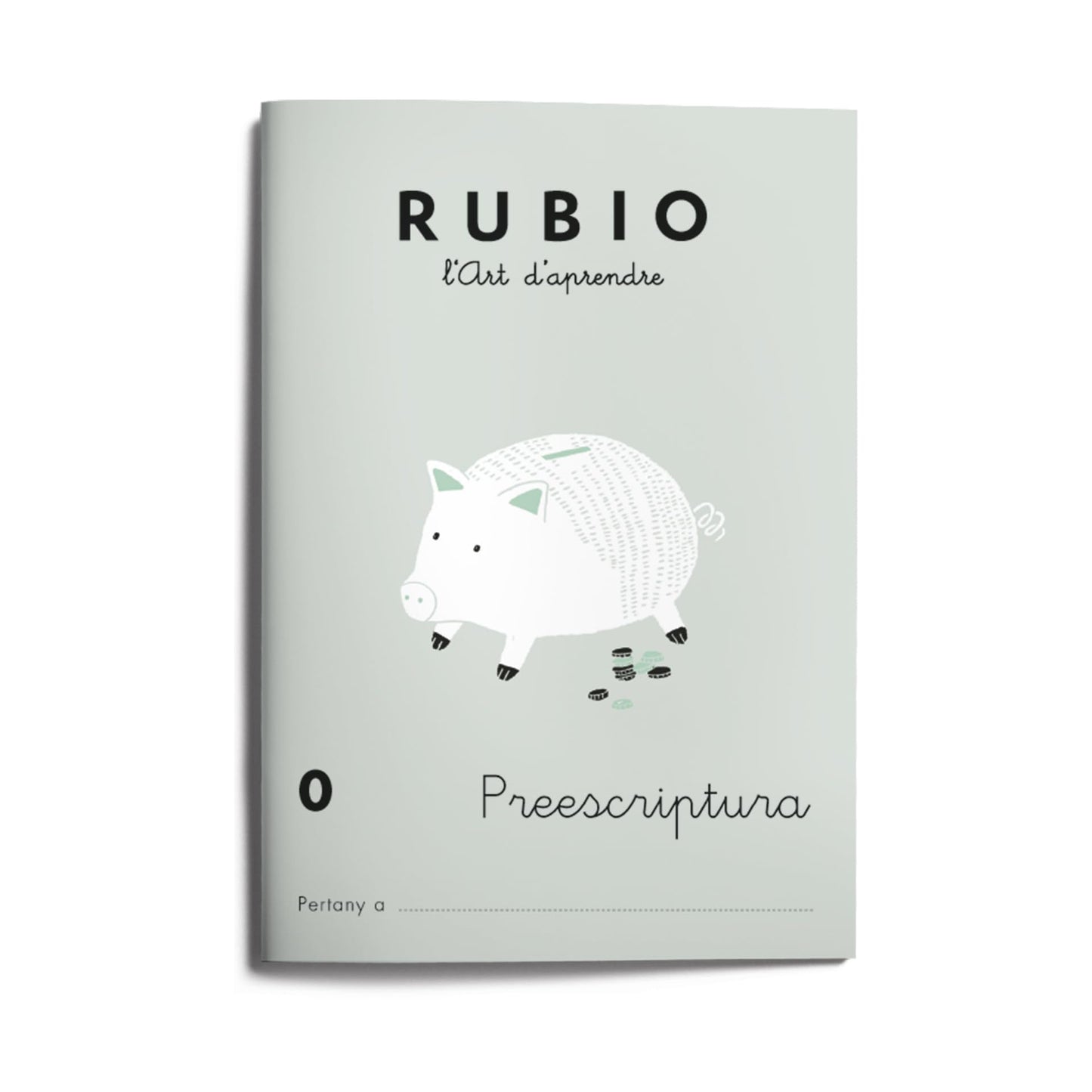 0 Escriptura RUBIO | Català | +3 años | Ejercicios de preescritura con puntos, dibujos y grecas.