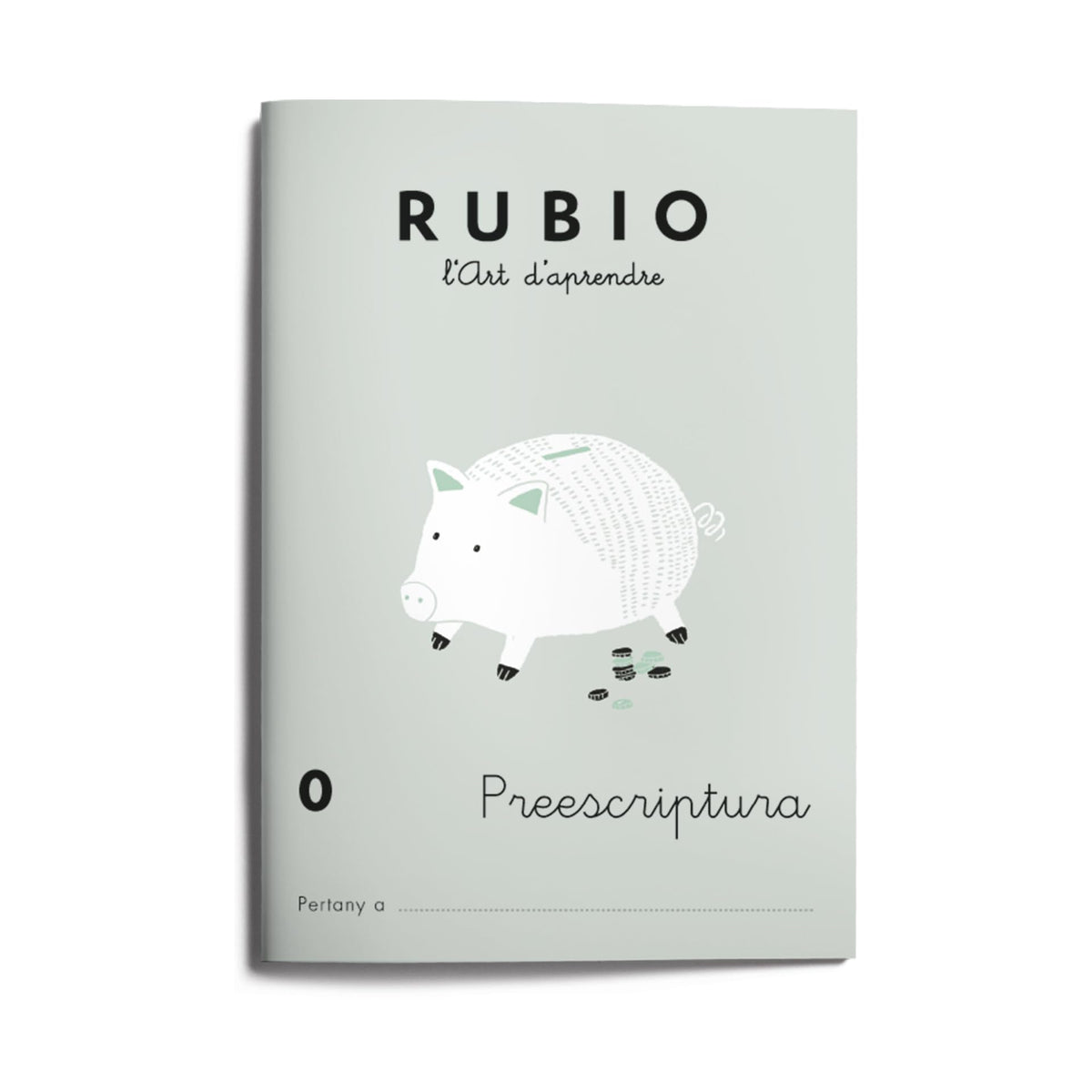 0 Escriptura RUBIO | Català | +3 años | Ejercicios de preescritura con puntos, dibujos y grecas.