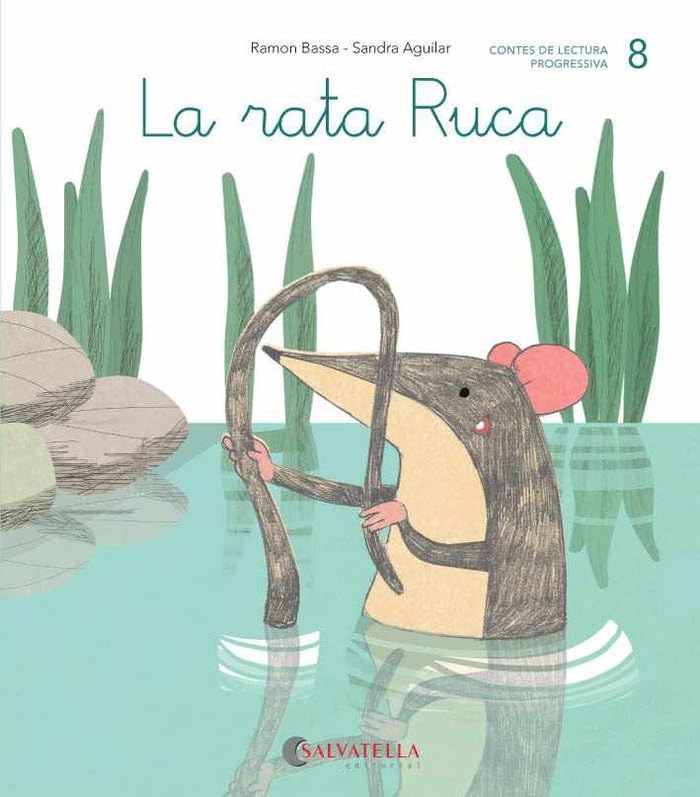 Libro: De mica en mica 8: La rata Ruca (lligada-pal) (r, rr)