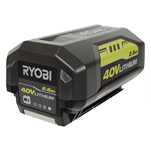 Batería-de-iones-de-litio-RYOBI-OP40261-de-40-V-y-2,6-Ah-con-indicador-de-nivel-de-combustible