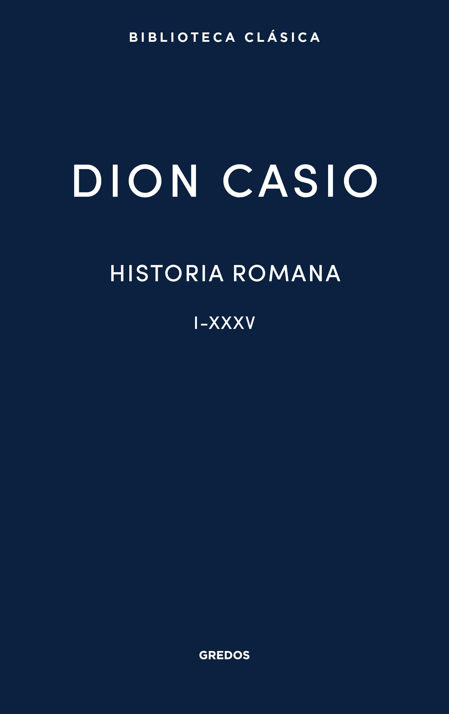 Libro: Historia romana. Libros I-XXXV (Biblioteca Clásica Gredos)