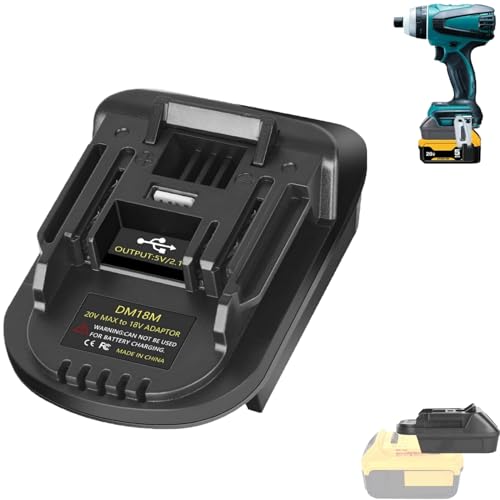 Adaptador-de-batería-YMWLKJ-para-DeWalt,-compatible-con-DeWalt-y-con-adaptador-de-herramientas-Makita-de-18-V.