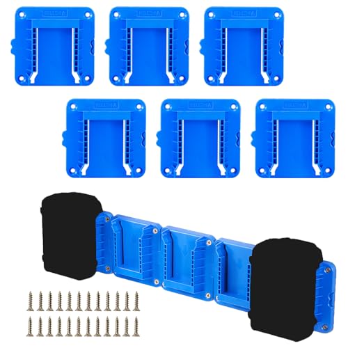 Crivnhar---Soporte-de-batería-(6-unidades,-compatible-con-Kobalt-24-V-máx.)-para-KB624-03,-KB524-03,-KB424-03-y-KB224-03-(con-24-tornillos,-sin-batería)