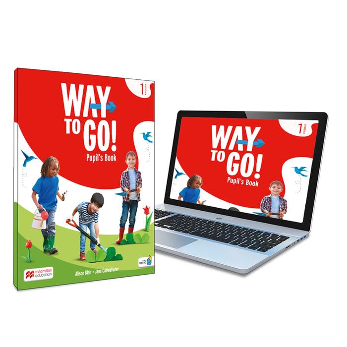Libro: Way to Go! 1 Pupil's Book: libro de texto de inglés impreso con acceso a la versión digital