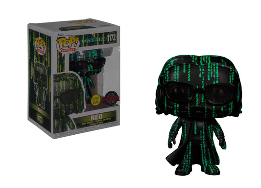 Funko - Pop The Matrix Neo Exclusivo Figura de Acción, Multicolor (133741)