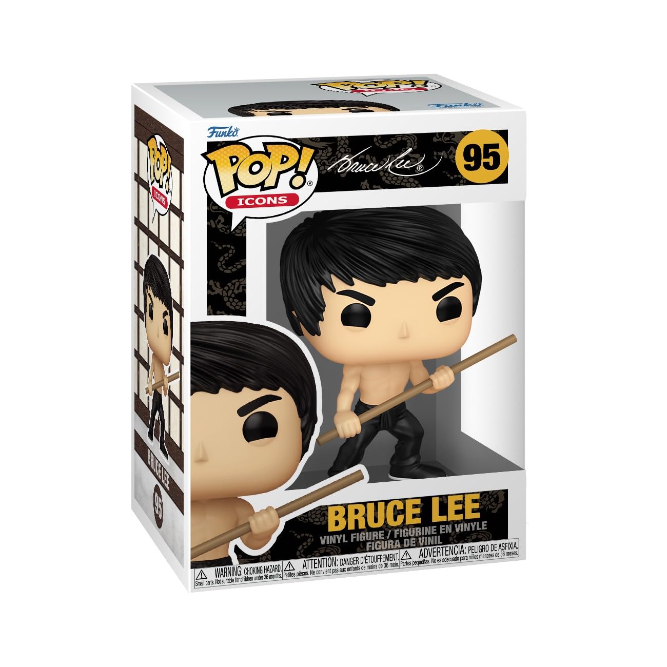 Funko Pop! Íconos: Bruce Lee (Dynamic)