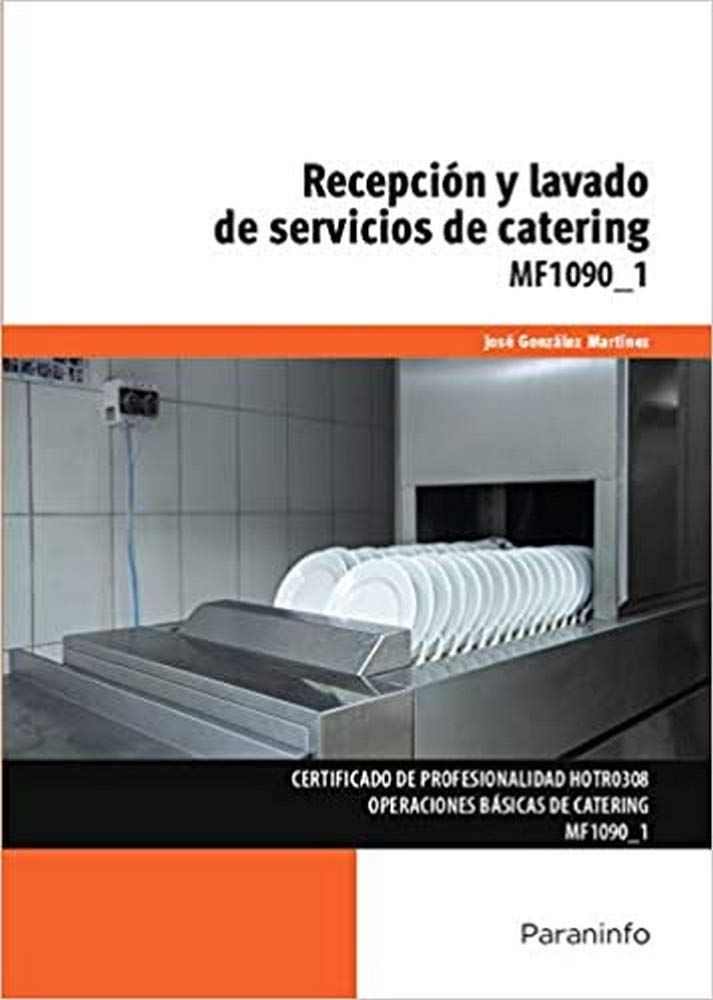 Libro: Recepción y lavado de servicios de catering