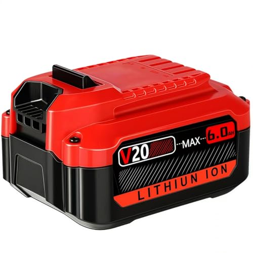 Batería-NSTTYK-V20-de-6-Ah-de-repuesto-para-Craftsman-de-20-V,-batería-de-iones-de-litio-CMCB202-CMCB204-CMCB205-CMCB206,-para-todas-las-herramientas-inalámbricas-V20*-CMCD700C1-CMCK700D2-CMCV002B-CMCG400B-CMCS600B-CMCK401D2-CMCL020B