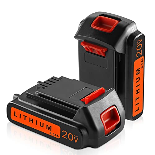 Paquete-de-2-baterías-de-litio-DSANKE-LBXR20-de-3500-mAh-para-Black-and-Decker-de-20-V-(máx.-LB20,-LBX20,-LST220,-LBXR2020-OPE,-LBXR20B-2,-LB2X4020).