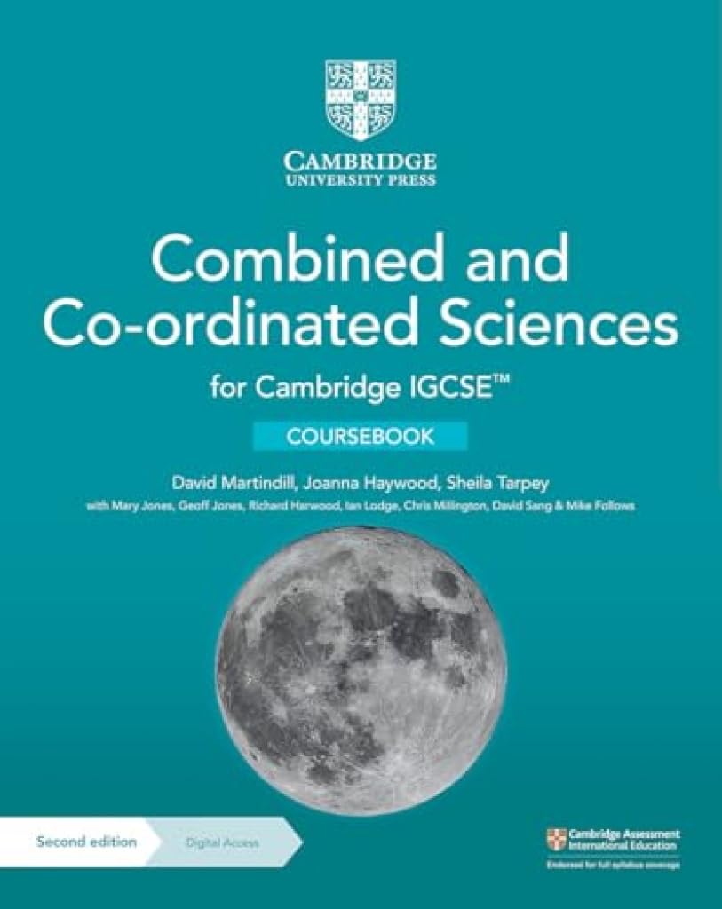 Libro: Cambridge IGCSE™ Combined and Co-ordinated Sciences Coursebook with Digital Access (2 Years) (Cambridge International IGCSE)