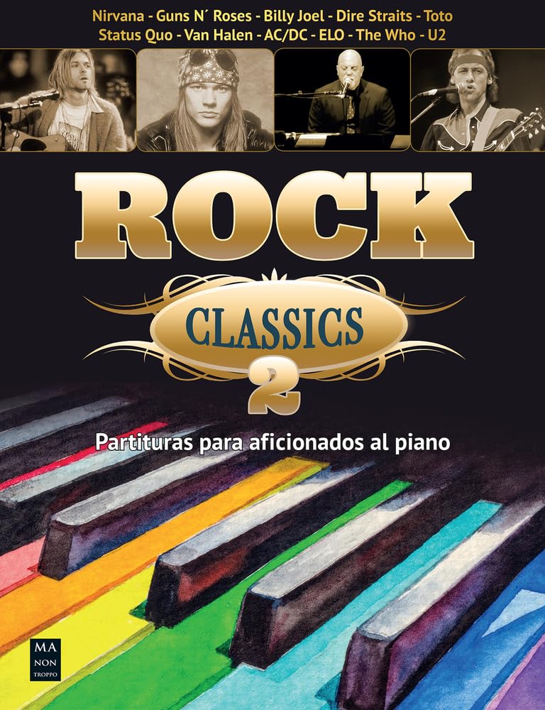 Libro: Rock Classics 2: Partituras para aficionados al piano