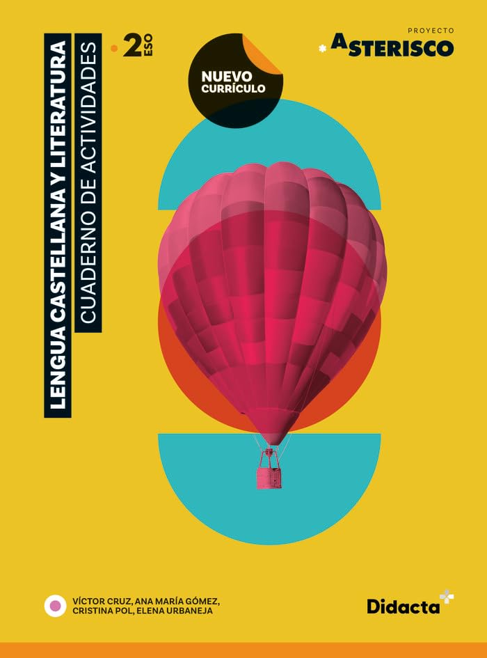 Libro: Asterisco 2. Cuaderno de actividades (Nueva edición 2023)