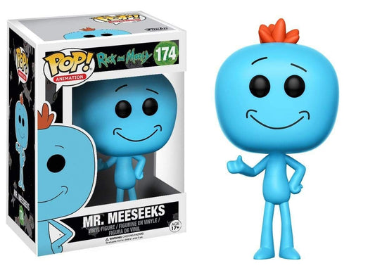 Funko POP Animation Rick and Morty Mr. Meeseeks (Styles May Vary) Figura de Acción