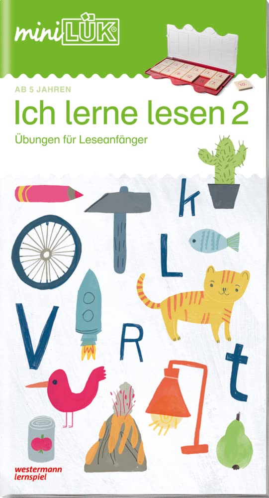 Libro: miniLÜK-Übungsheft. Ich lerne lesen 2: Fröhliche Übungen für Leseanfänger für Kinder von 5 - 7 Jahren