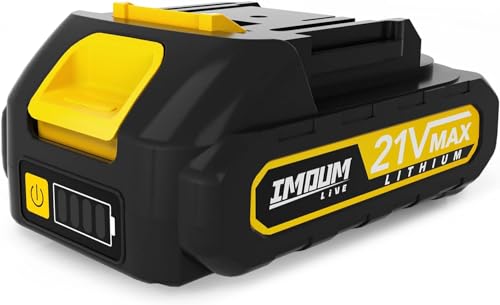Batería-IMOUMLIVE-de-21-V,-iones-de-litio,-2,0-Ah