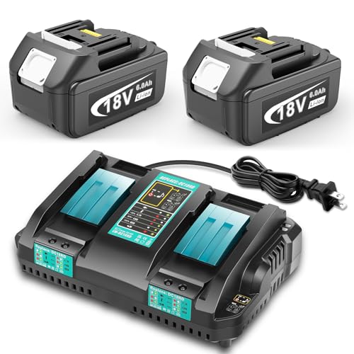 TREE.NB---Paquete-de-2-baterías-de-iones-de-litio-de-6,0-Ah-para-Makita-de-18-V-y-cargador-rápido-de-doble-puerto-compatible-con-baterías-Makita-de-18-V-BL1815,-BL1830,-BL1840,-BL1850-y-BL1860