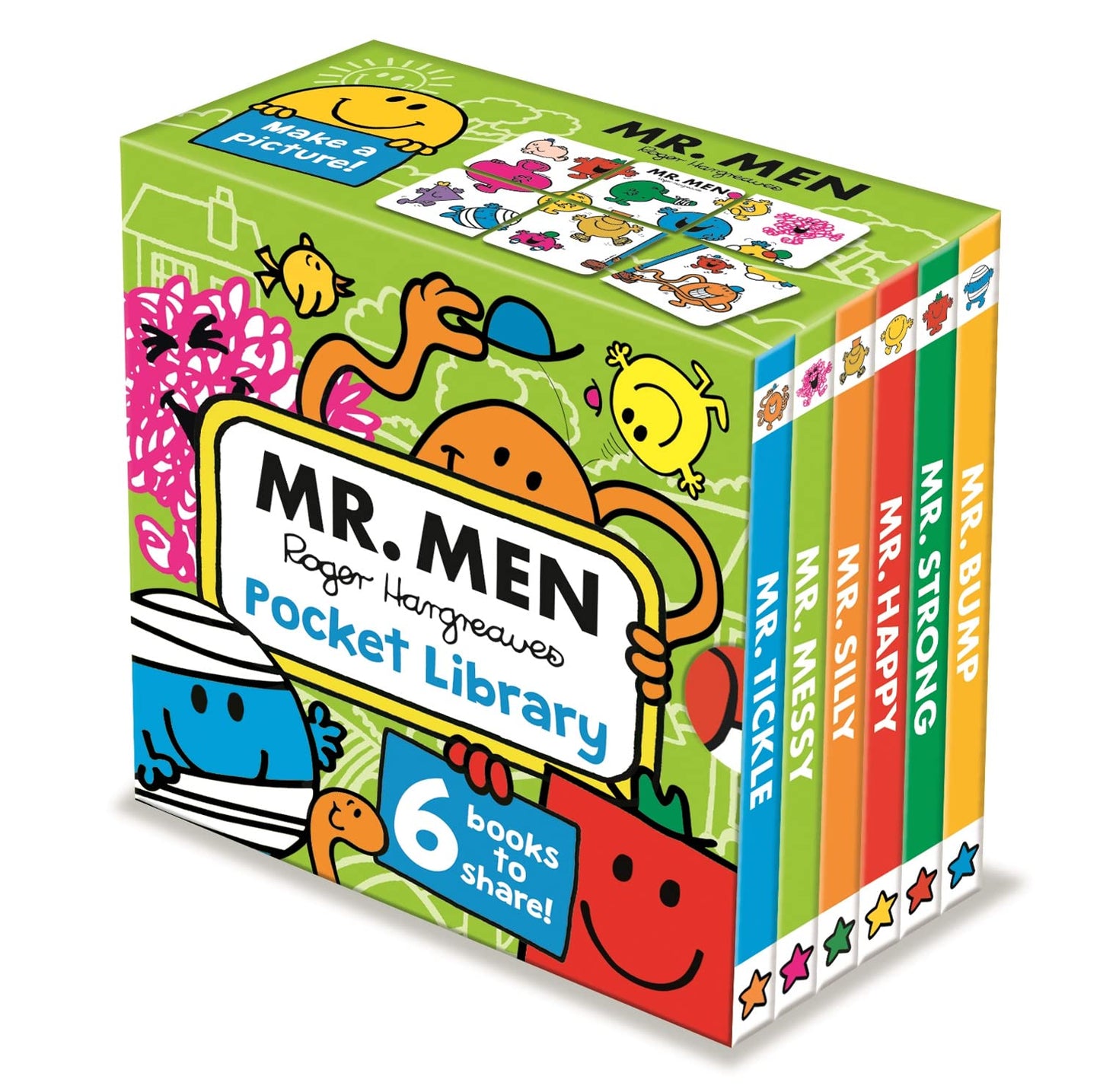 Mr. Men: Pocket Library: A colourful pocket-sized board book collection for babies and toddlers (Mr. Men and Little Miss)