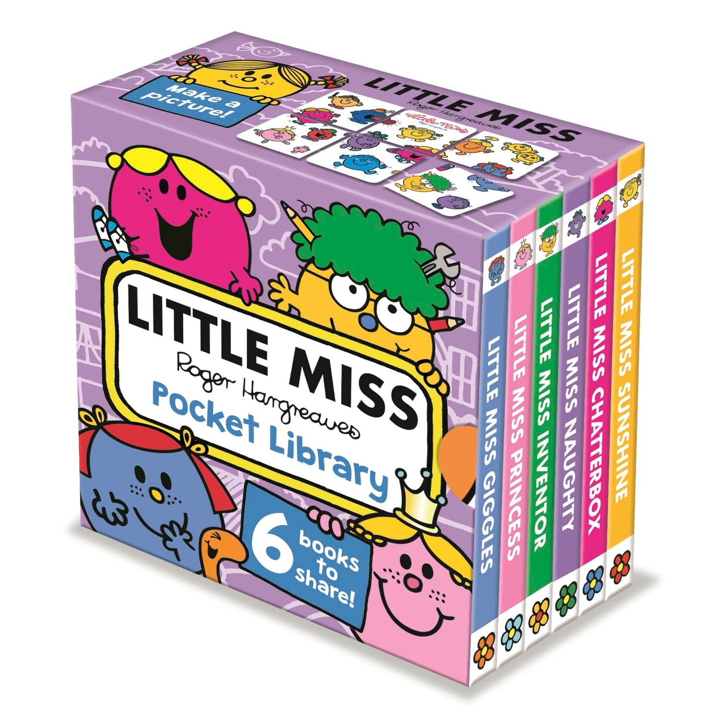 Libro: Little Miss: Pocket Library: A colourful pocket-sized board book collection for babies and toddlers (Mr. Men and Little Miss)