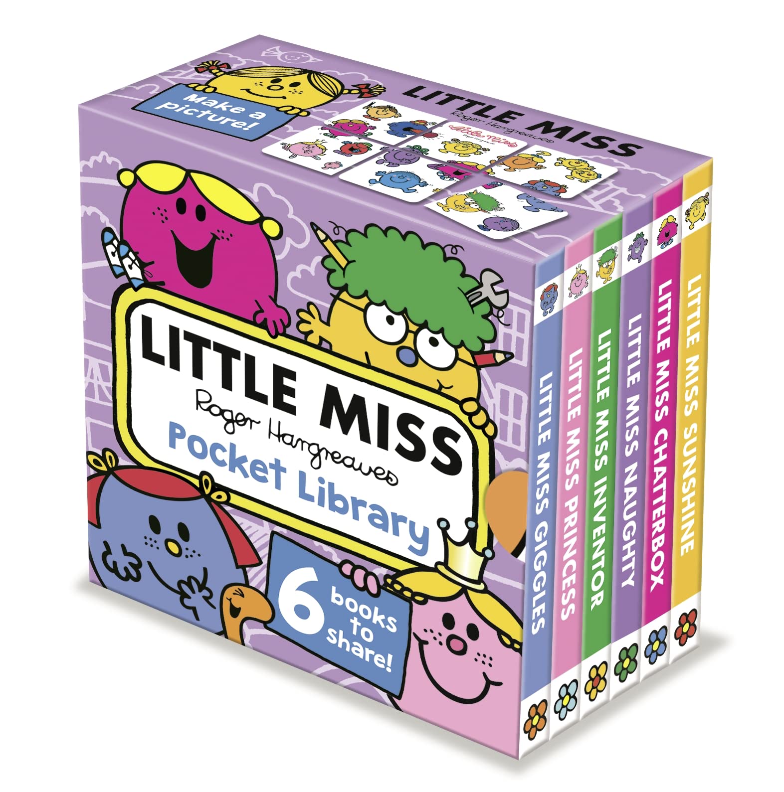 Libro: Little Miss: Pocket Library: A colourful pocket-sized board book collection for babies and toddlers (Mr. Men and Little Miss)