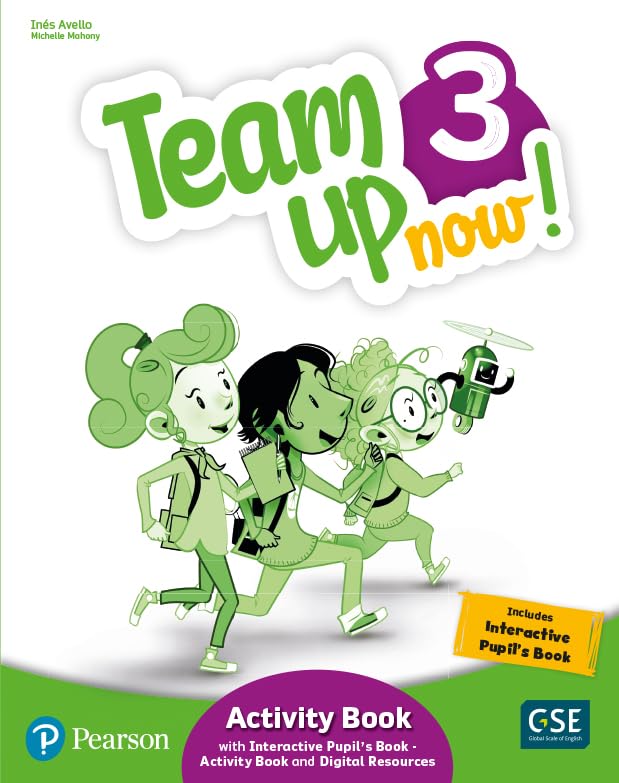 Libro: Team Up Now! 3 Activity Book & Interactive Pupil´s Book-Activity Book anDigital Resources Access Code