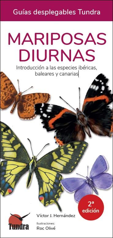 Libro: Mariposas diurnas - Guias Desplegables Tundra