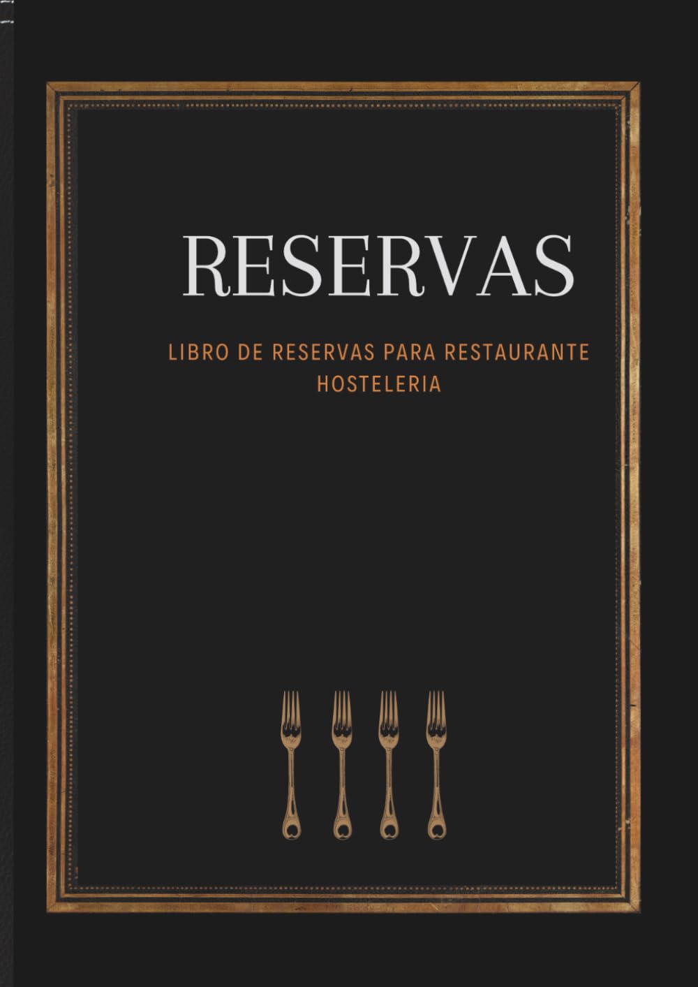 Libro de Reservas para Restaurante Hosteleria: Organizador de reservas de hostelería, ideal para restaurantes, bares, cafeterías, hoteles, pizzerías, pubs o bistros.