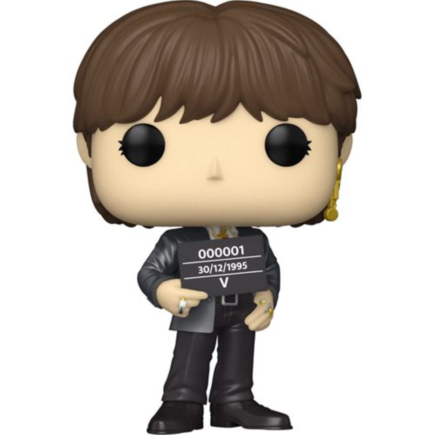 Funko Pop: POP Rocks: BTS Butter - V Funko Figura de Vinilo (Bundled with Compatible Box Protector Case), Multicolored, 3.75 Pulgadas