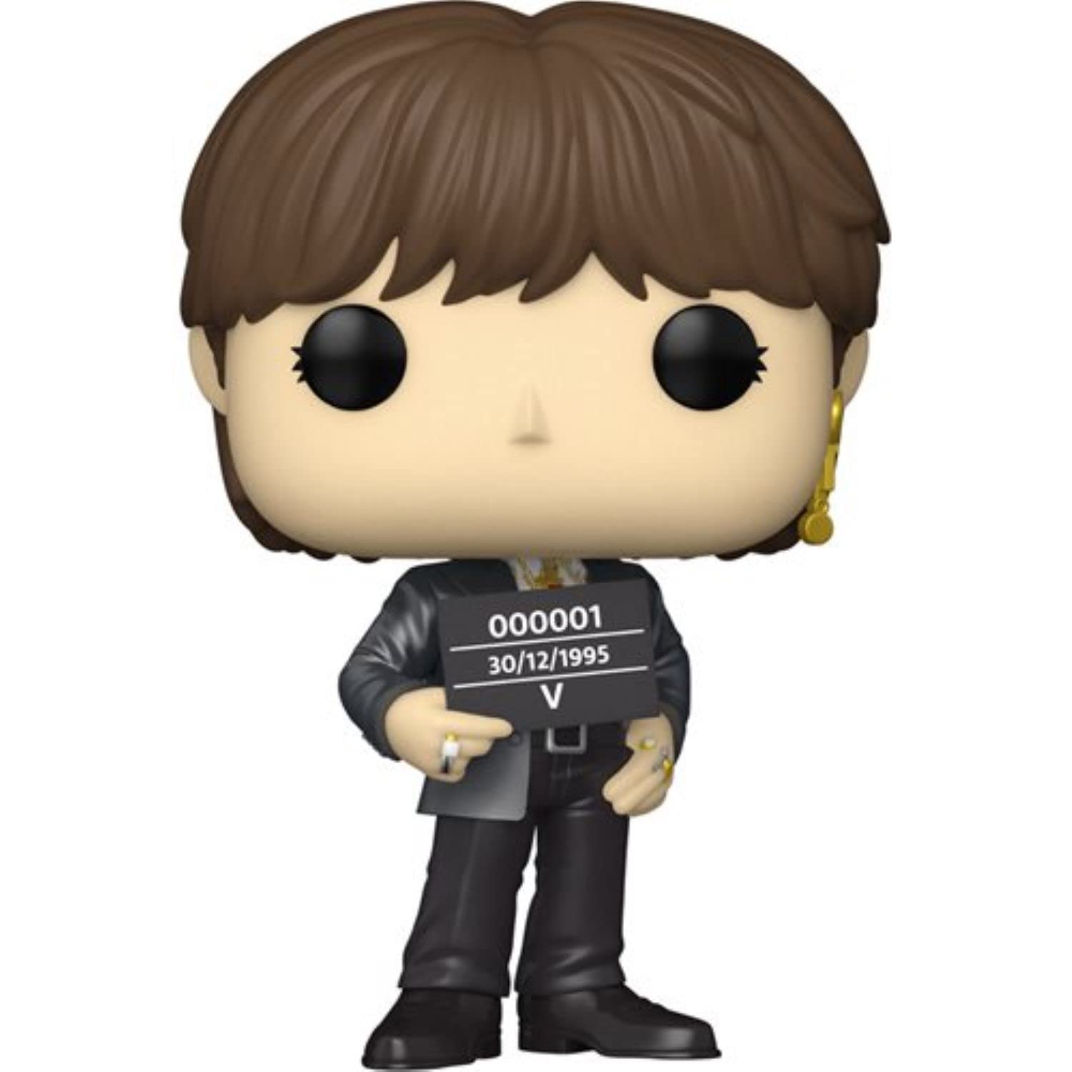 Funko Pop: POP Rocks: BTS Butter - V Funko Figura de Vinilo (Bundled with Compatible Box Protector Case), Multicolored, 3.75 Pulgadas