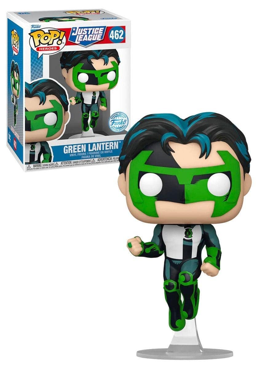 Funko Pop! DC Heroes: Justice League - Green Lantern (Edición Especial) #462 Figura de Vinilo