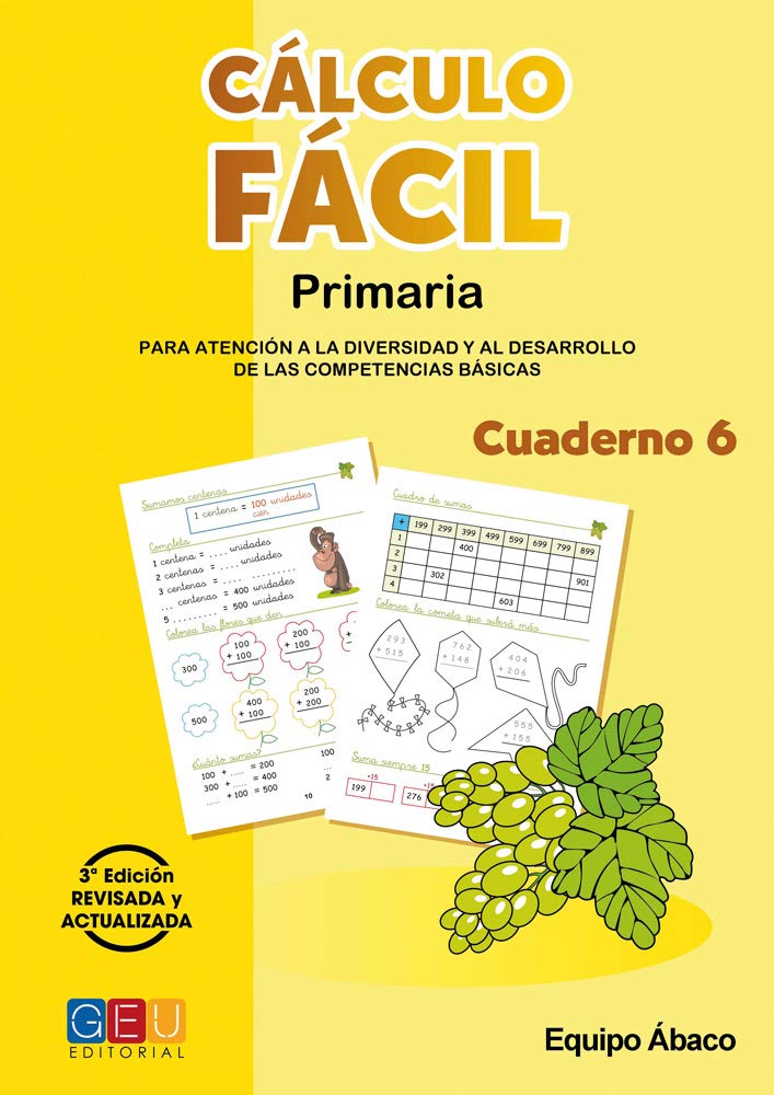 Libro: Cálculo Fácil 6