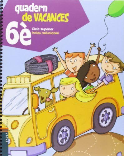 Libro: Quadern de vacances de 6è Primària - Cicle superior