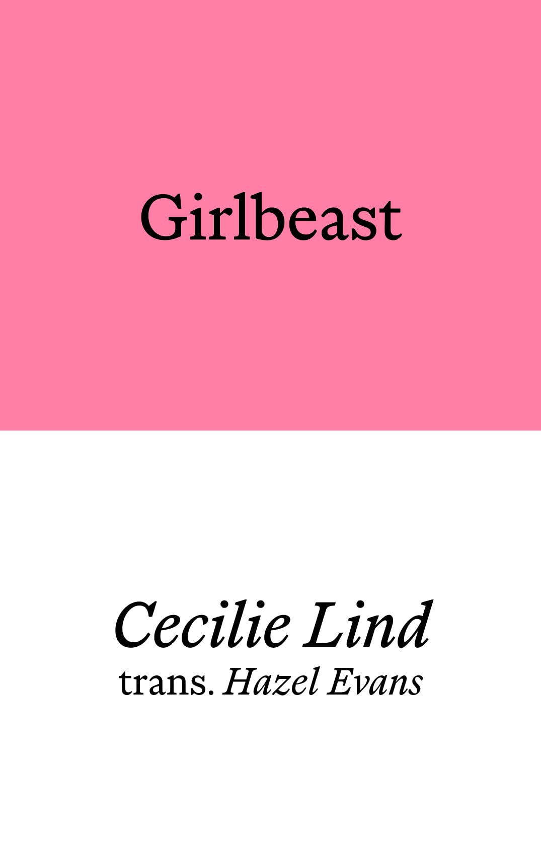 Libro: Girlbeast