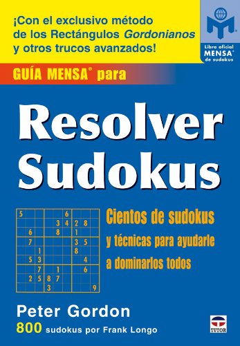 Libro: Guía Mensa Para Resolver Sudokus