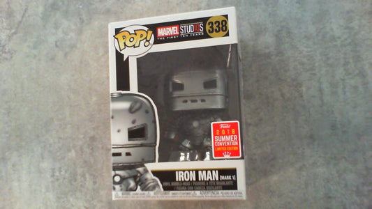 Funko Pop Iron Man Mark I Marvel Studios Summer Exclusivo SDCC