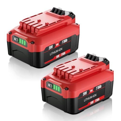 Batería-de-repuesto-POWTREE-CMCB205-de-7000-mAh-y-20-V-para-herramientas-eléctricas-inalámbricas-Craftsman-V20-MAX-V20-Series-(2-unidades)