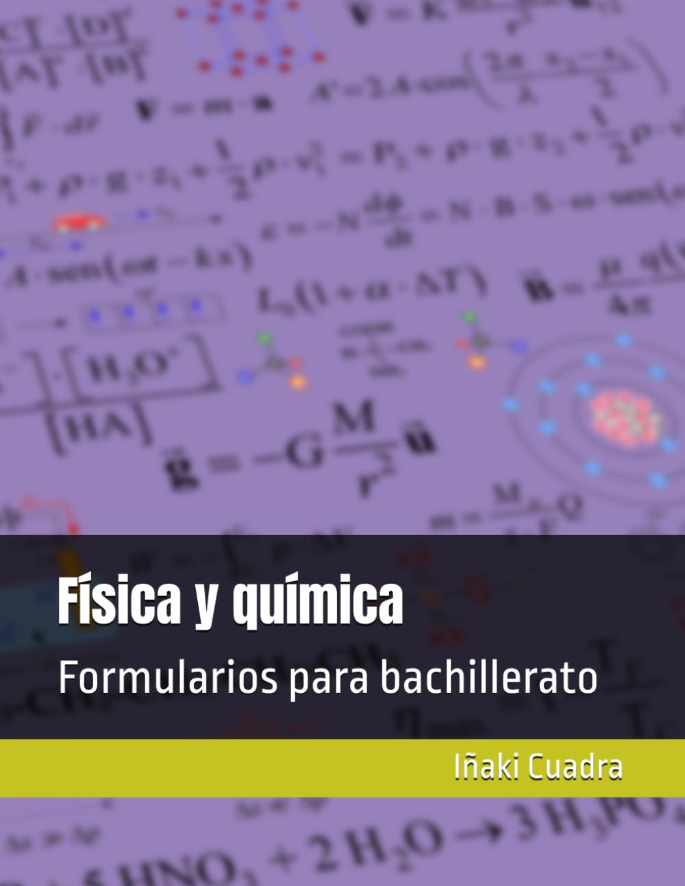 Libro: Física y química: Formularios para bachillerato