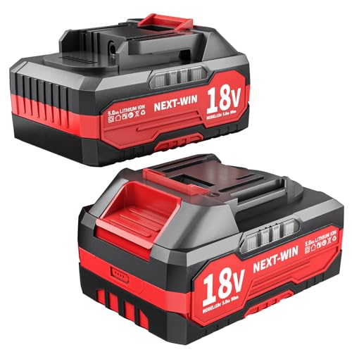 NEXT-WIN---Batería-de-repuesto-(2-unidades)-para-Makita-de-18-V-y-5-Ah,-compatible-con-baterías-recargables-BL1860,-BL1820,-1830B,-1840B-y-1850B-de-18-V,-compatible-con-herramientas-Makita-de-18-V-(roja)